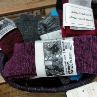 Yes you can buy socks in Quilcene! Right here! Plus more hiking gear for your day trips.